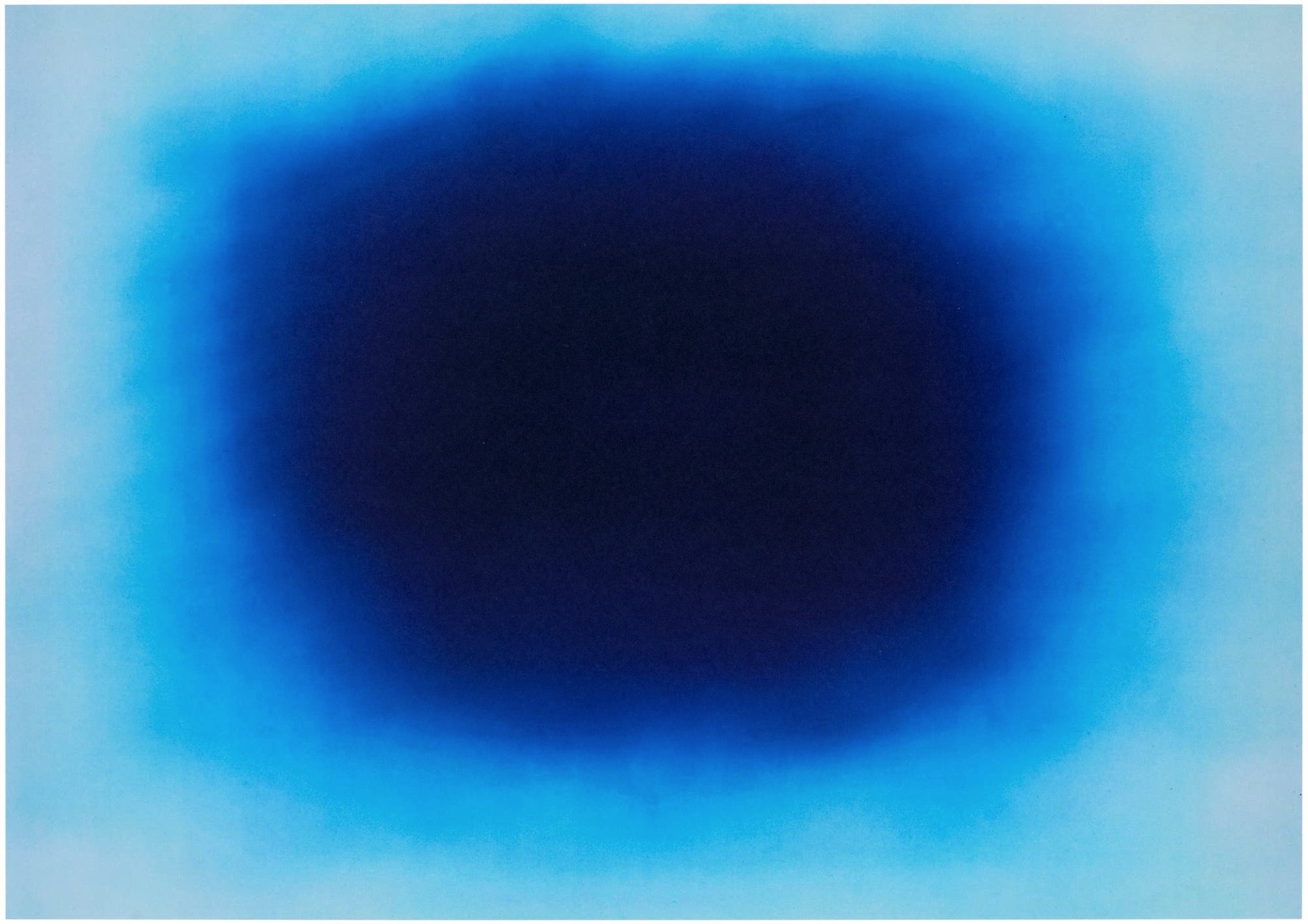 Anish Kapoor (Artist), Breathing Blue, 2020, Graphic Art/Print