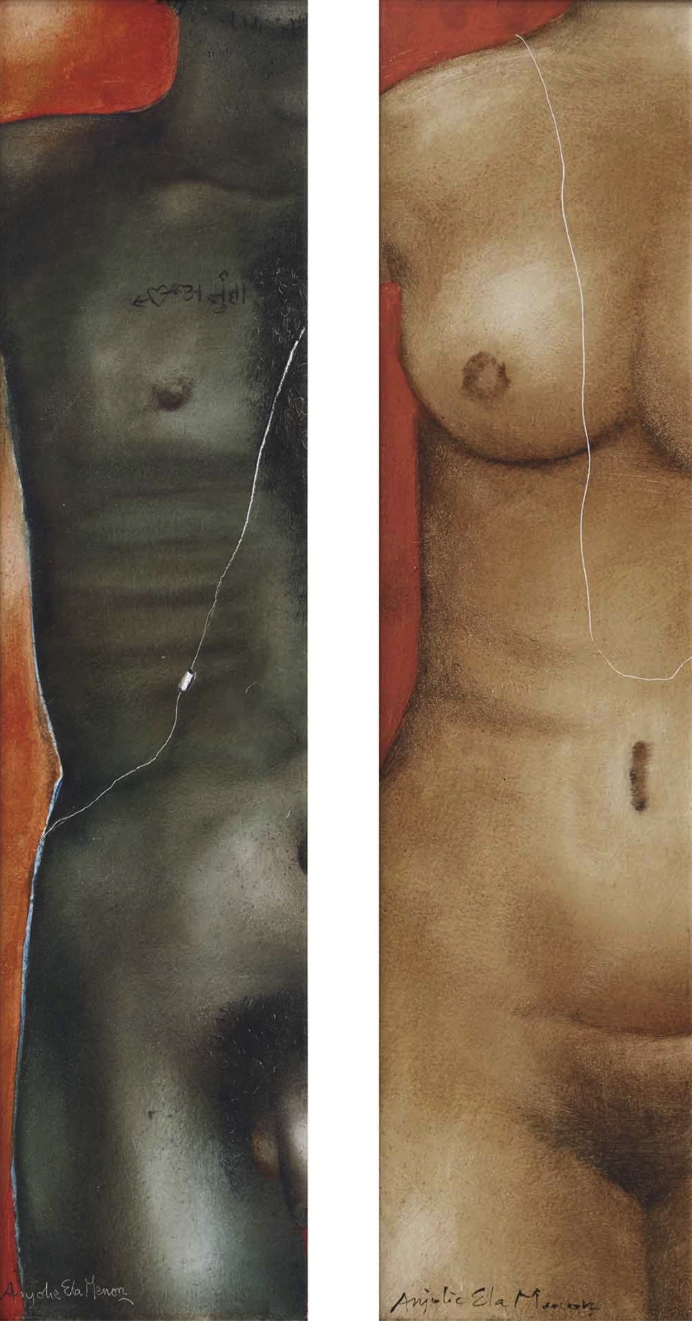 Anjolie Ela Menon (Artist), Untitled, Painting