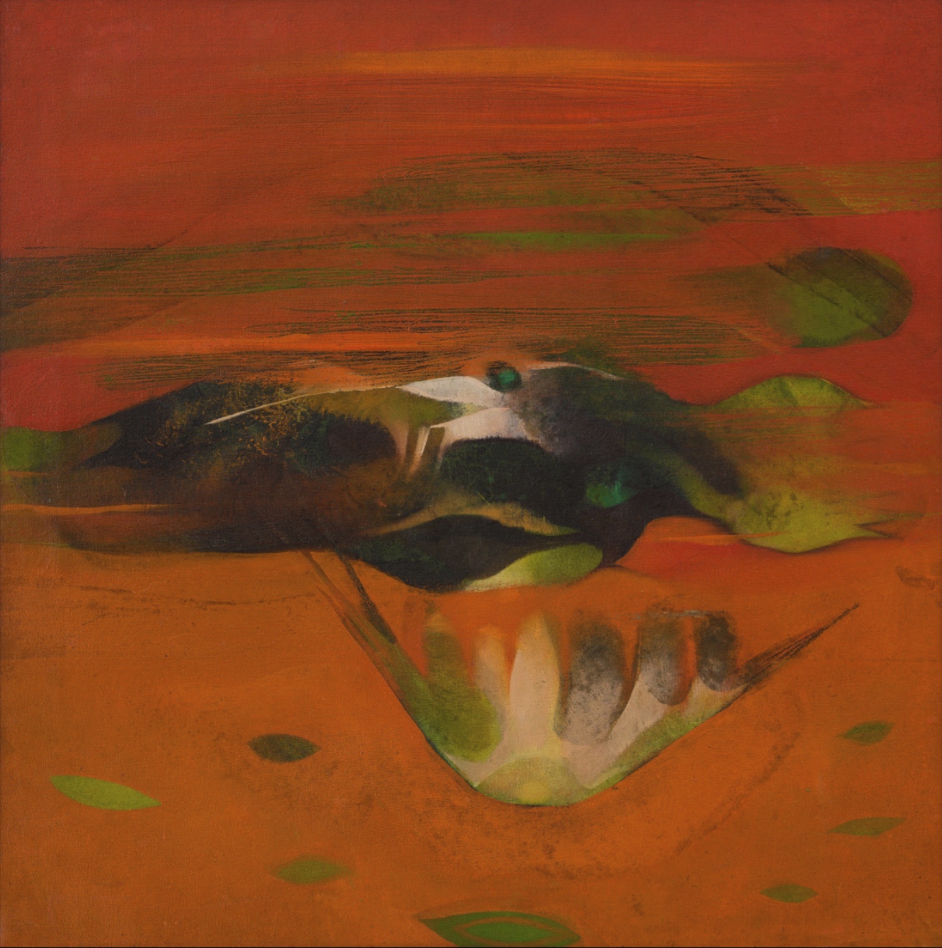 Dasgupta, Bimal (Artist). Untitled, 1980 | Painting