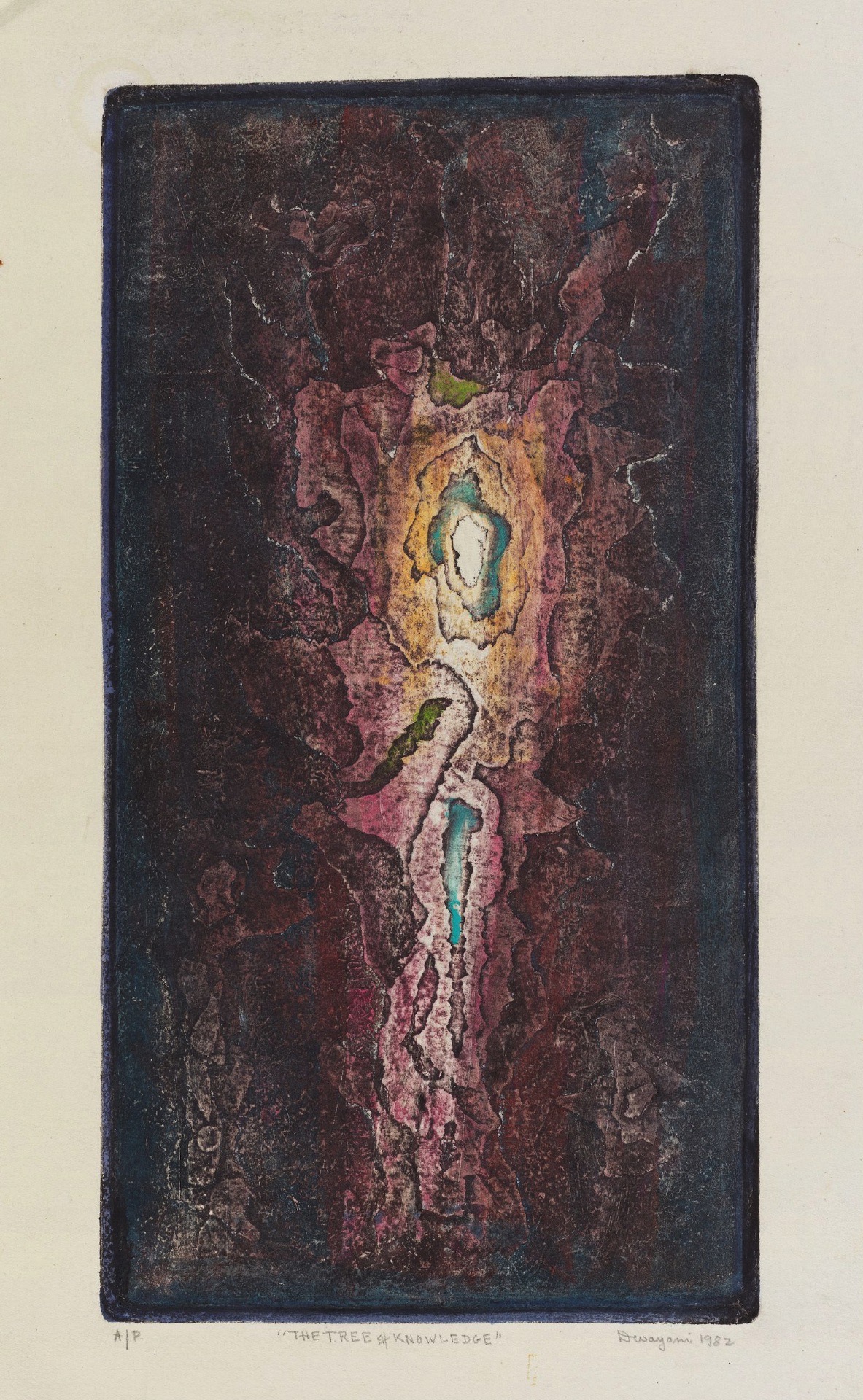 Krishna, Devayani (Artist). The Tree of Knowledge, n.d. | Graphic Art/Print, Bon.Lon/02.06.26, 2026 · Bonhams