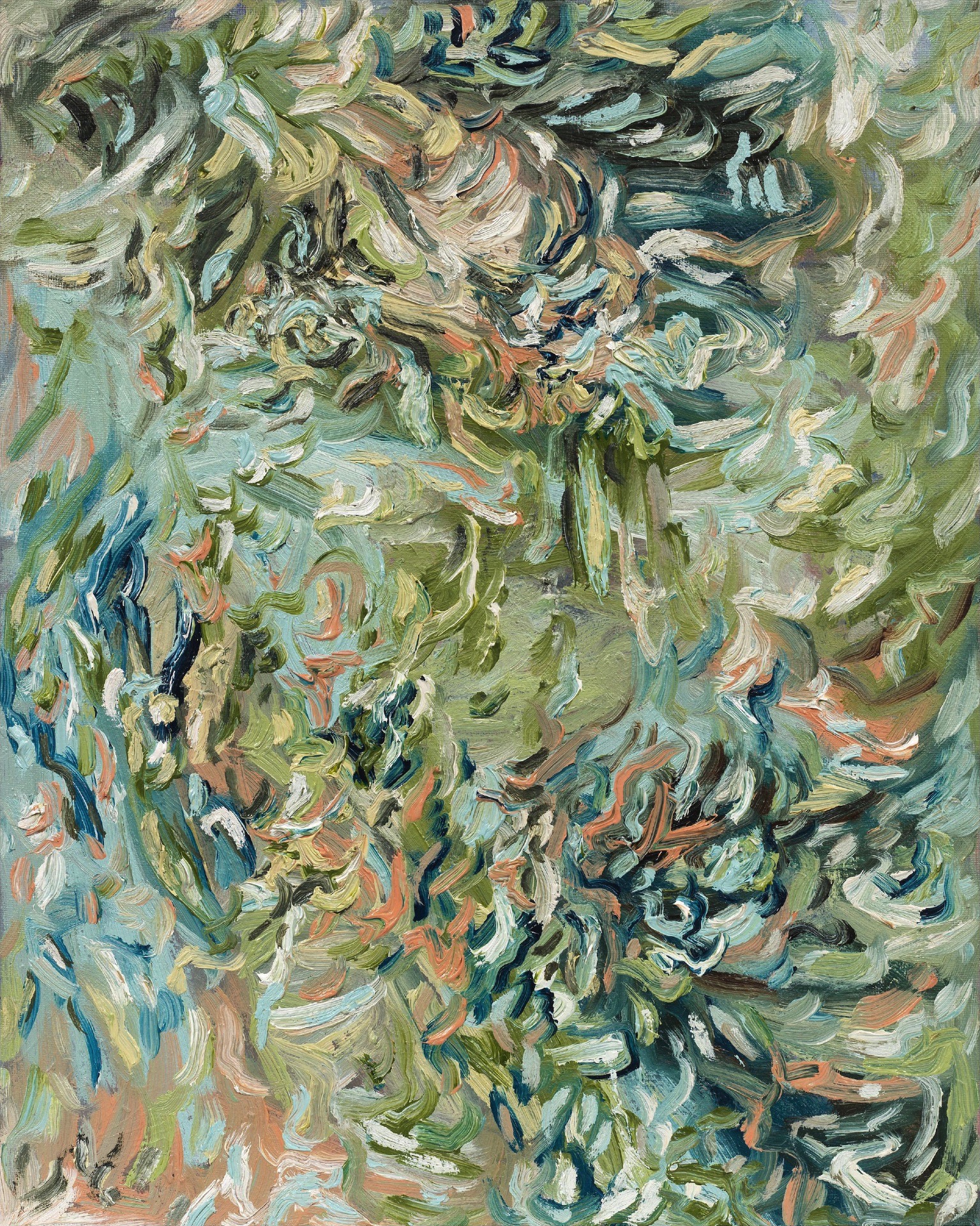 Divya Balivada (Artist), A Quiet That Sinks,, Painting