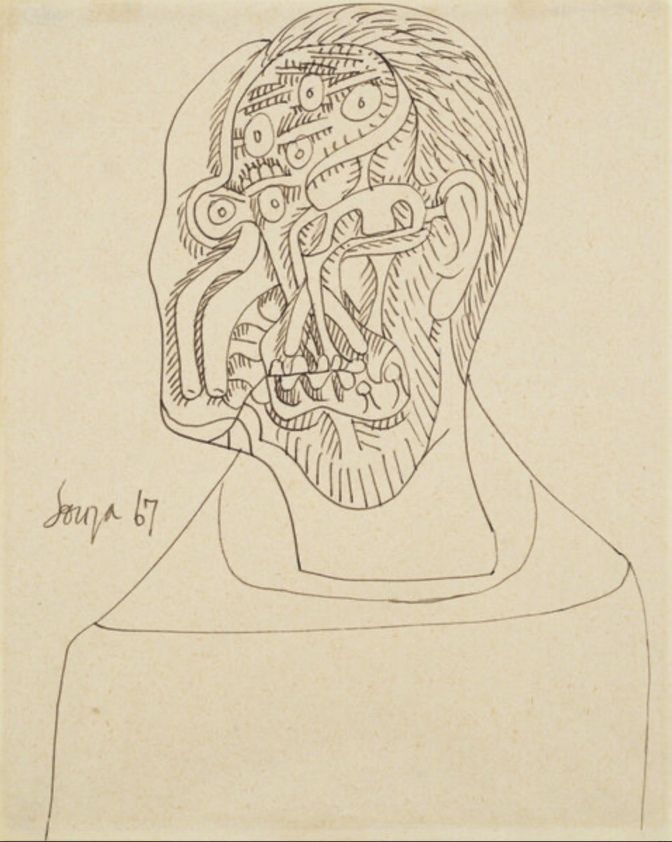 Souza, F.N. (Artist). Untitled, 1967 | Drawing