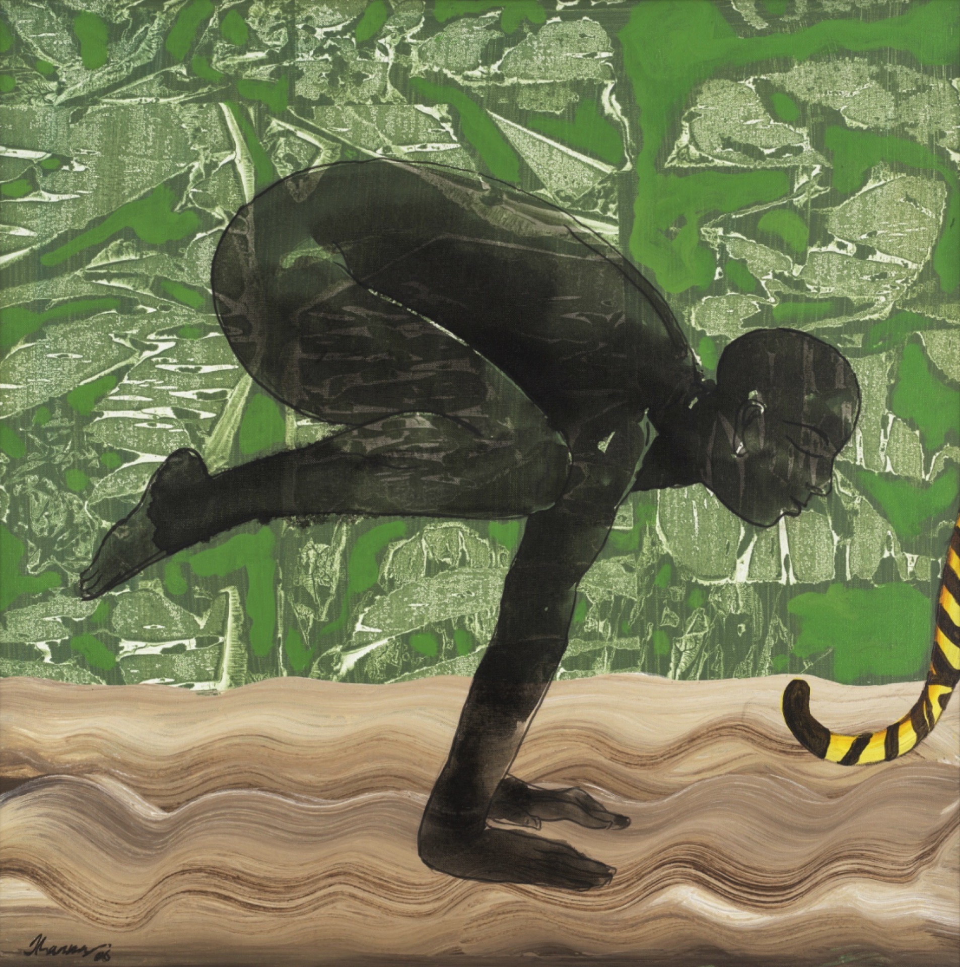 G.R. Iranna (Artist), Untitled, 2006, Painting