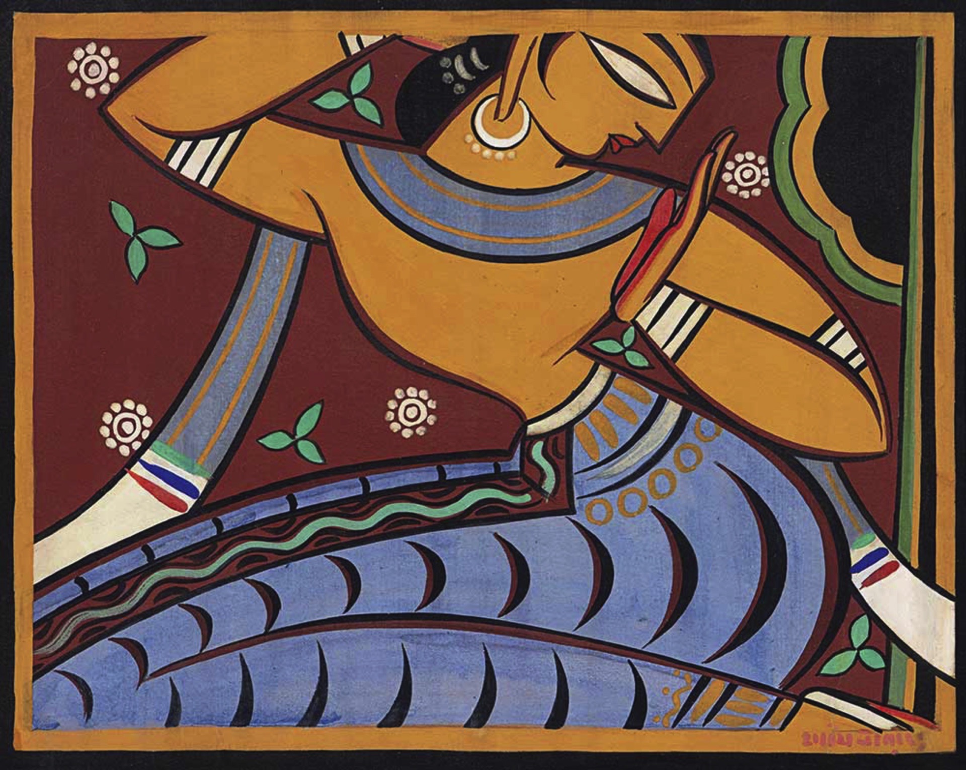 Roy, Jamini (Artist). Untitled, n.d. | Painting