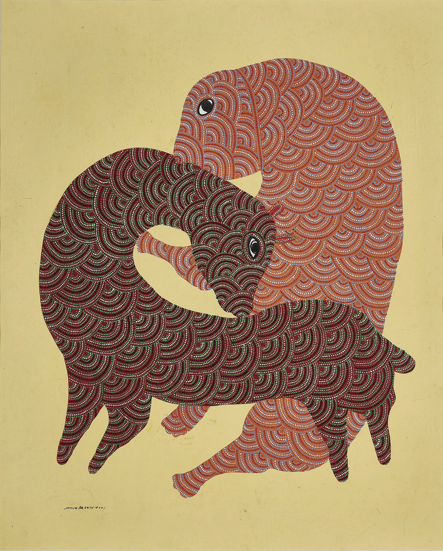 Shyam, Jangarh Singh (Artist). Untitled, 2001 | Painting