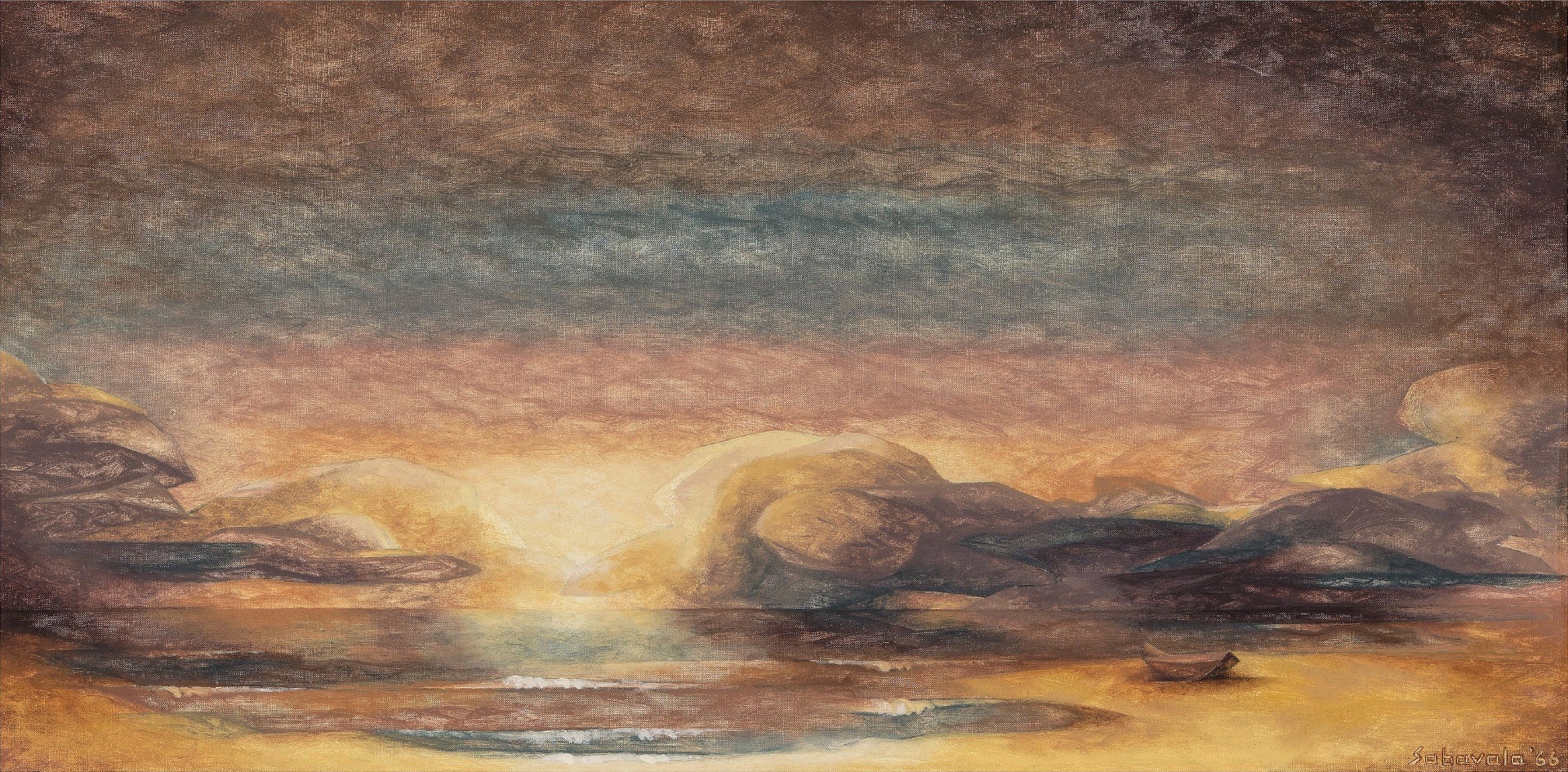 Sabavala, Jehangir (Artist). The Break Through, 1966 | Painting, Bon.Lon/02.06.26, 2026 · Bonhams