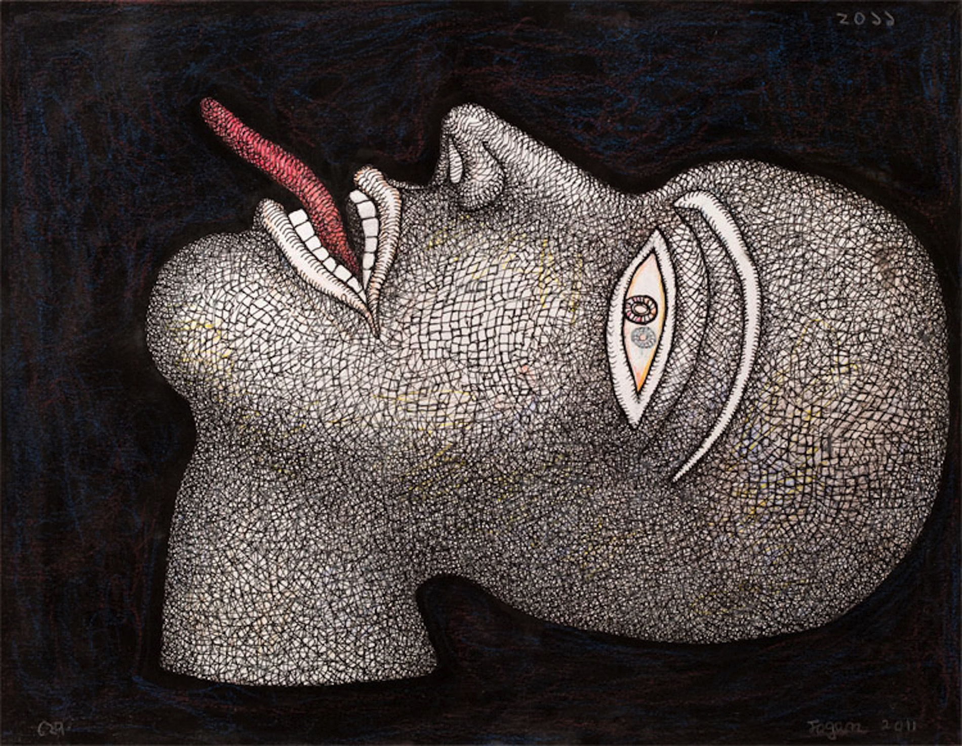 Chowdhury, Jogen (Artist). Untitled, 2011 | Painting