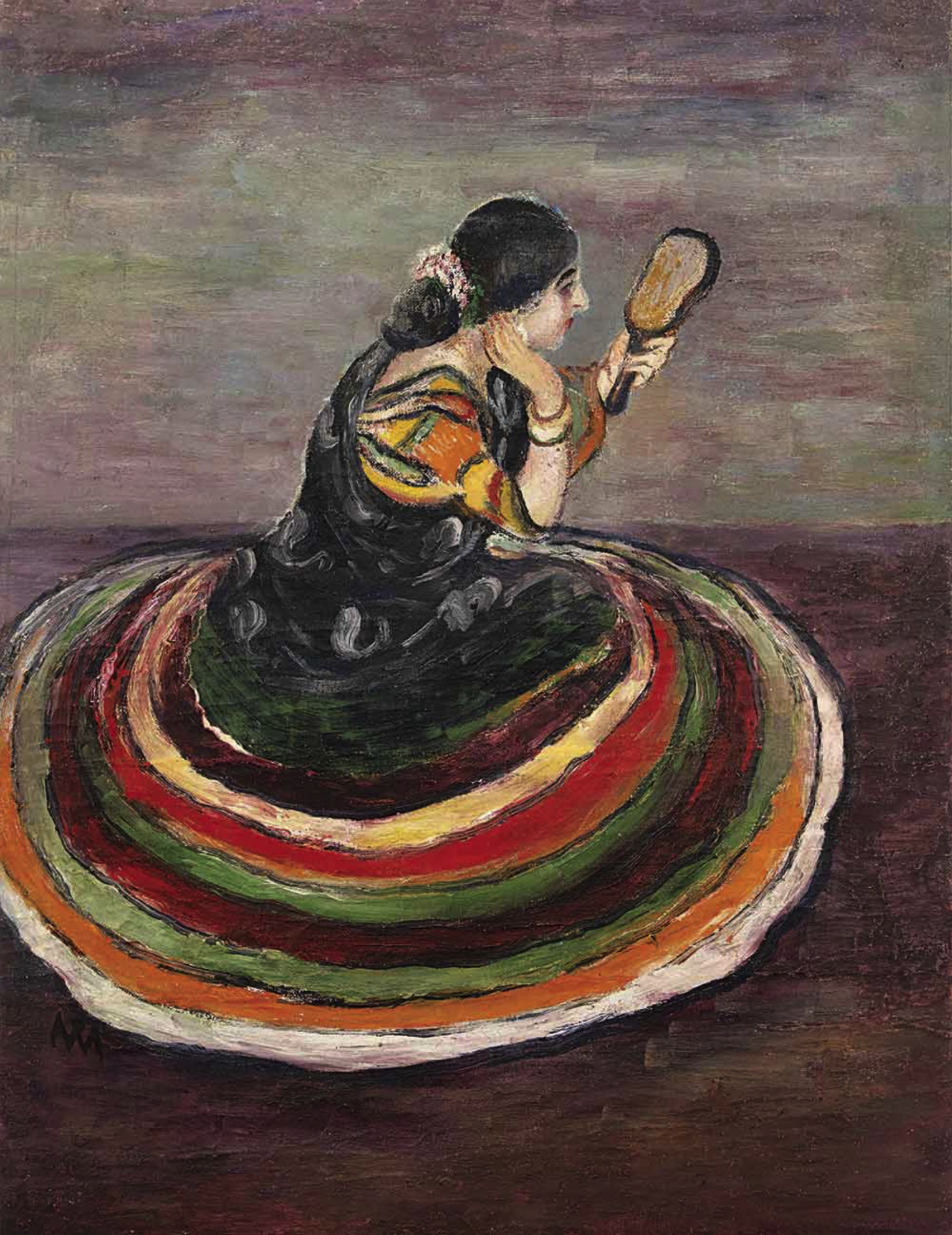 K.H. Ara (Artist), Nartiki, 1940, Painting