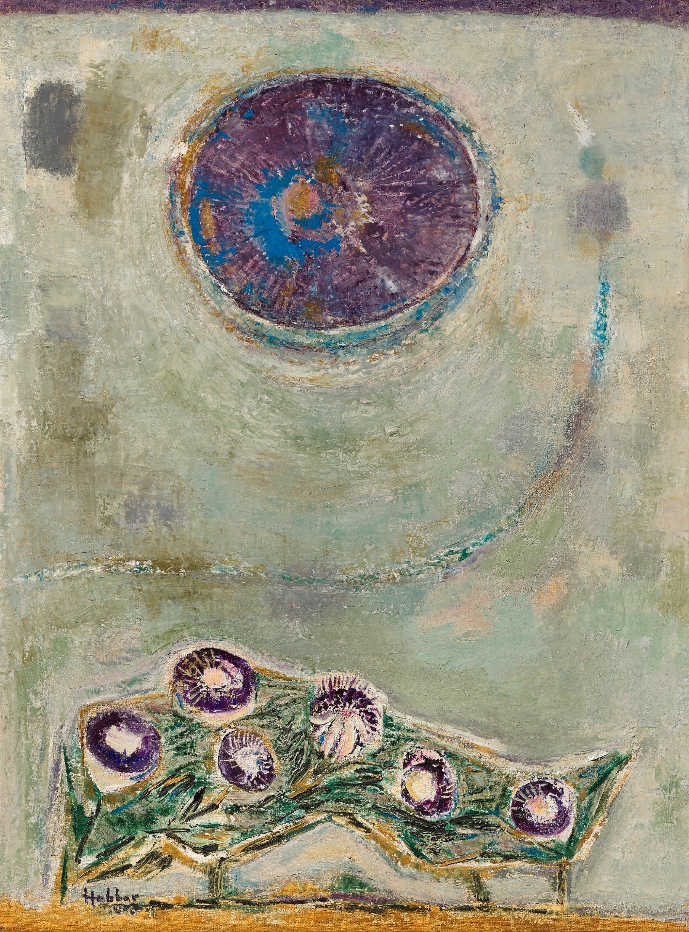 Hebbar, K.K. (Artist). Morning Glory, 1971 | Painting, Ch.NeY/11.06.26, 2026 · Christie's
