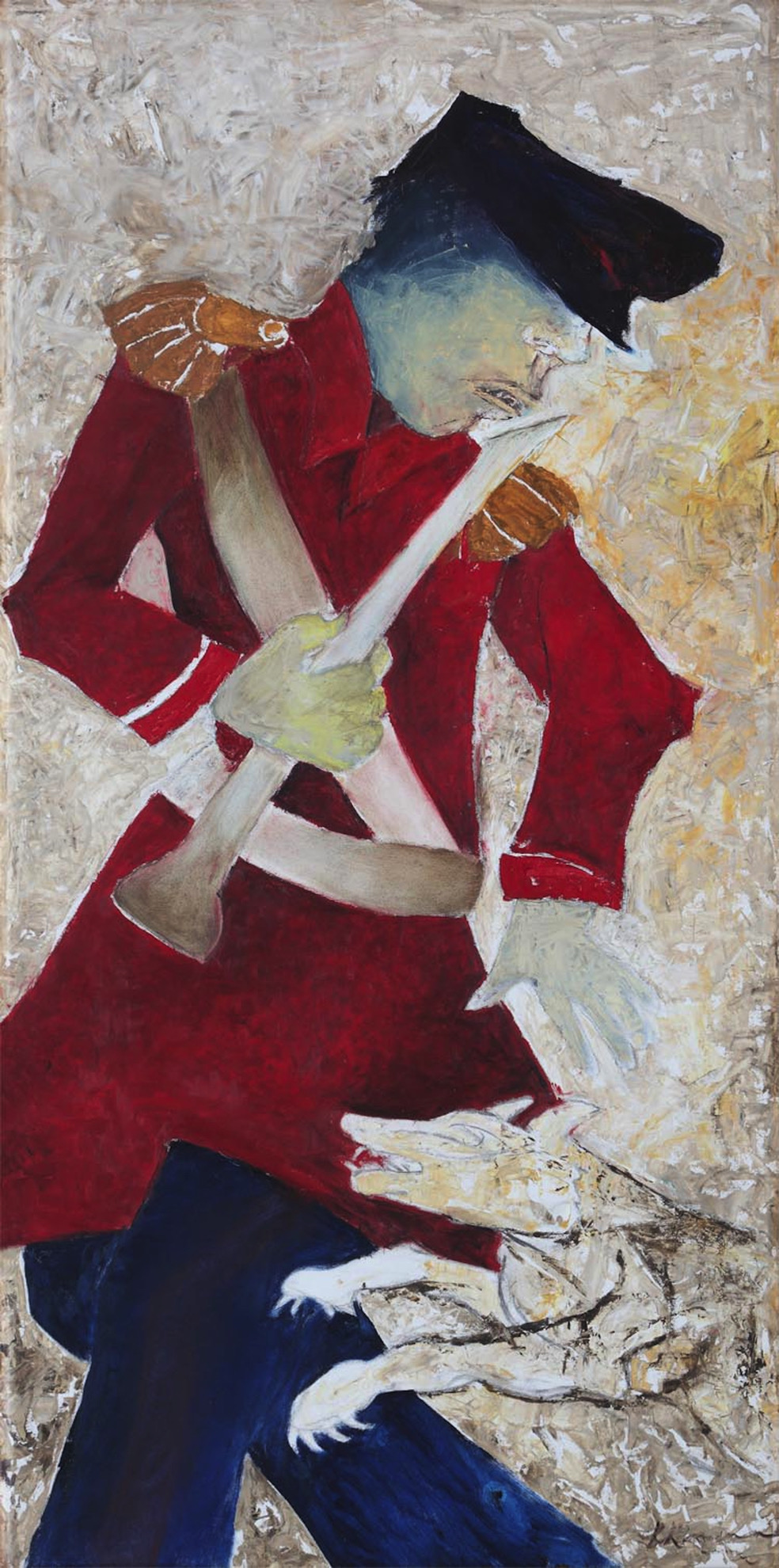 Khanna, Krishen (Artist). Untitled (Bandwallah), Early 2000s | Painting