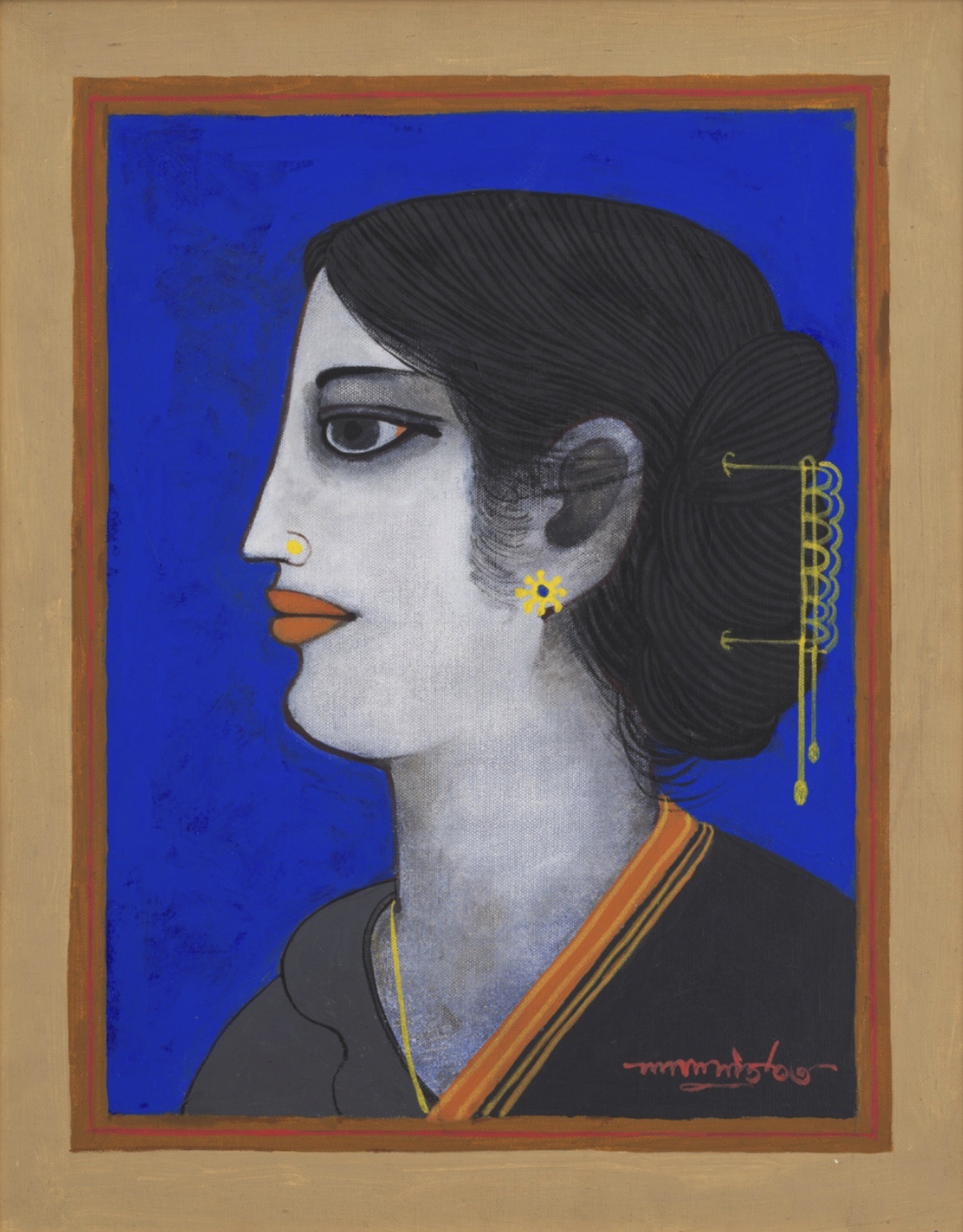 Lalu Prasad Shaw (Artist), Untitled, 2003, Painting