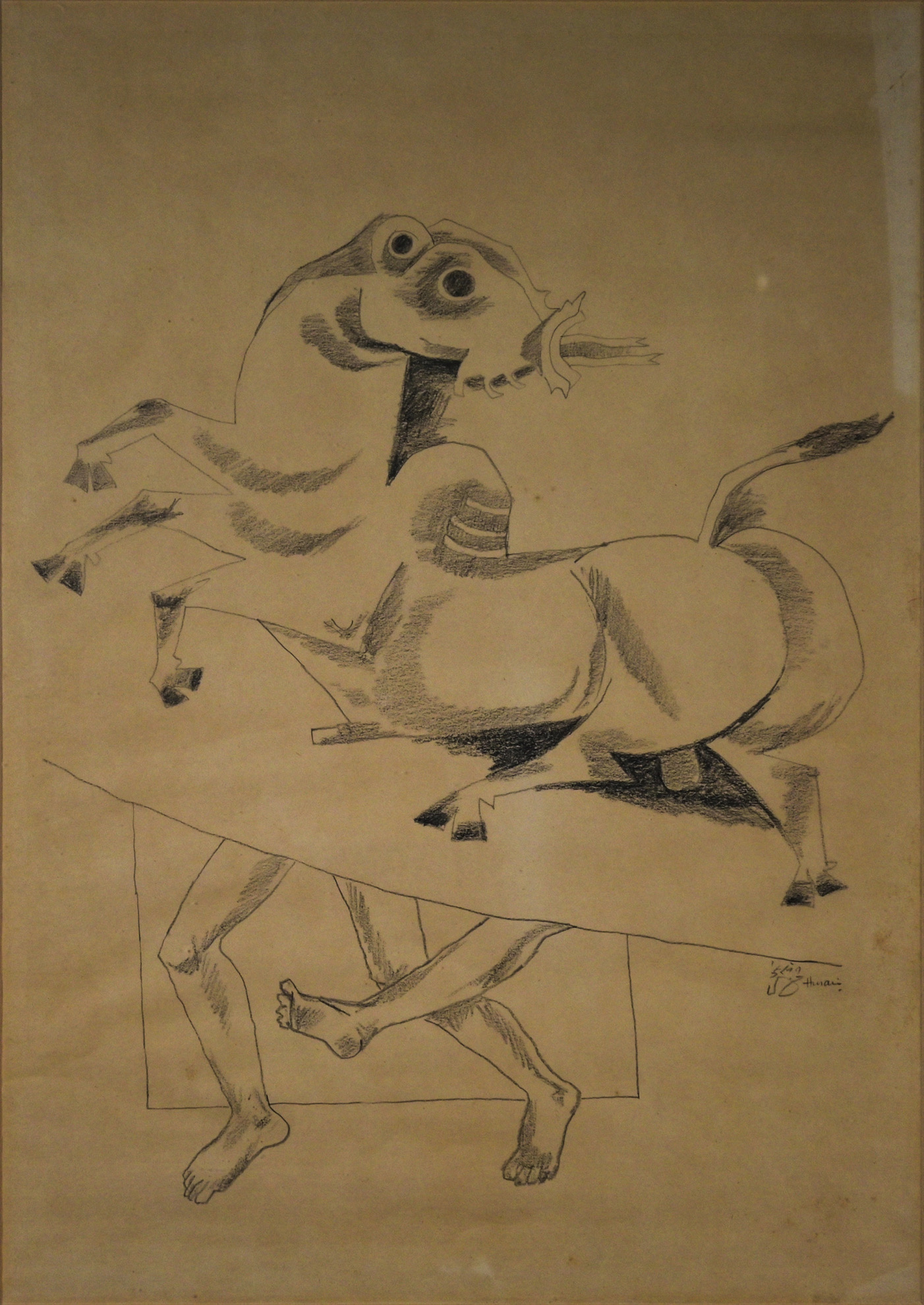 Husain, M.F. (Artist). Untitled, n.d. | Drawing