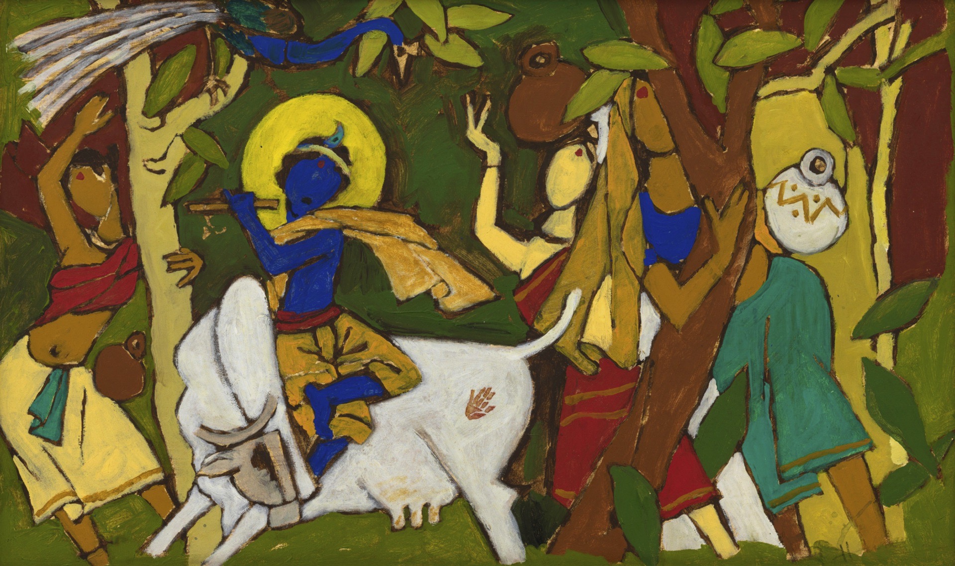 Husain, M.F. (Artist). Untitled, n.d. | Painting