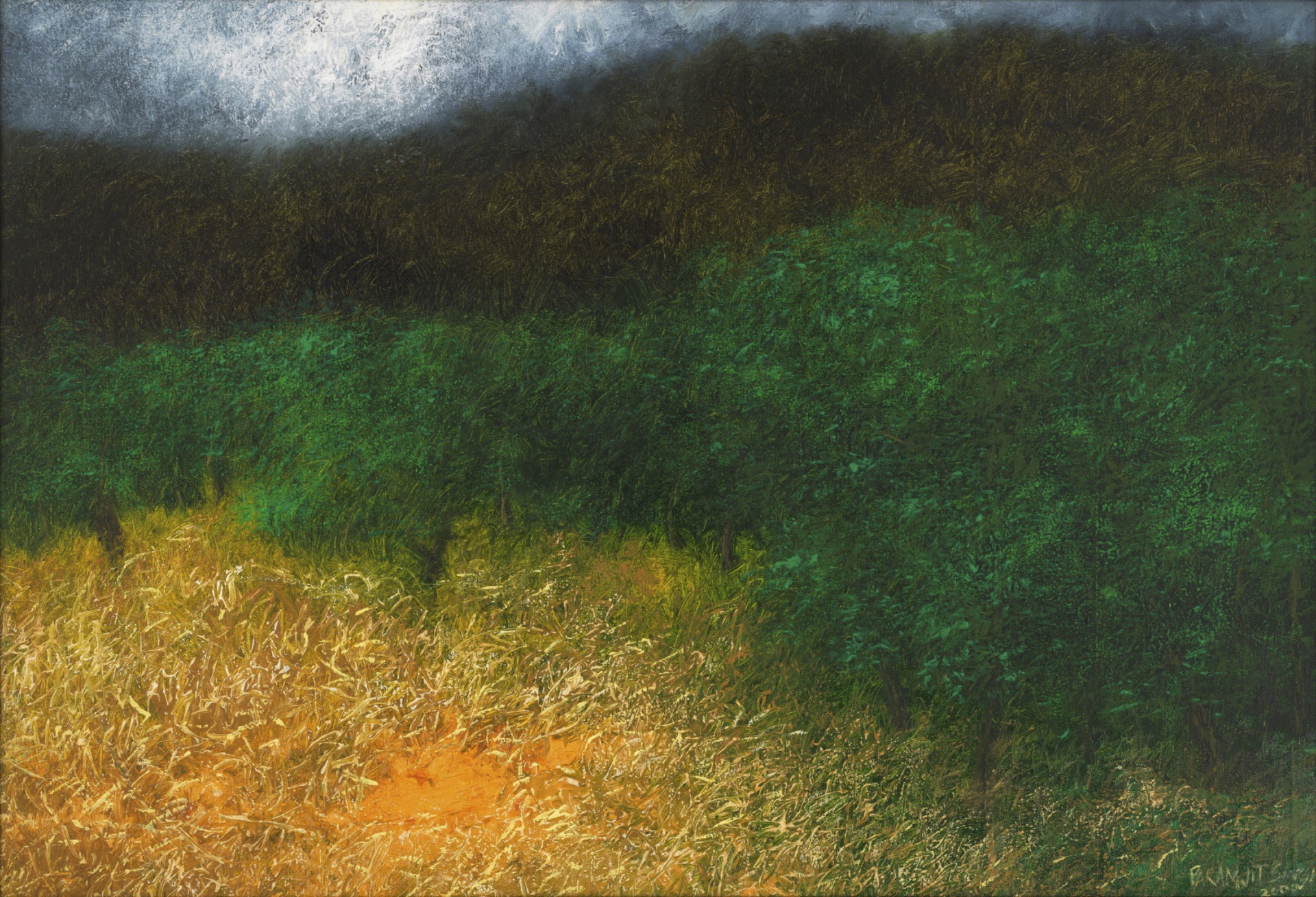 Paramjit Singh (Artist), Untitled, 2000, Painting