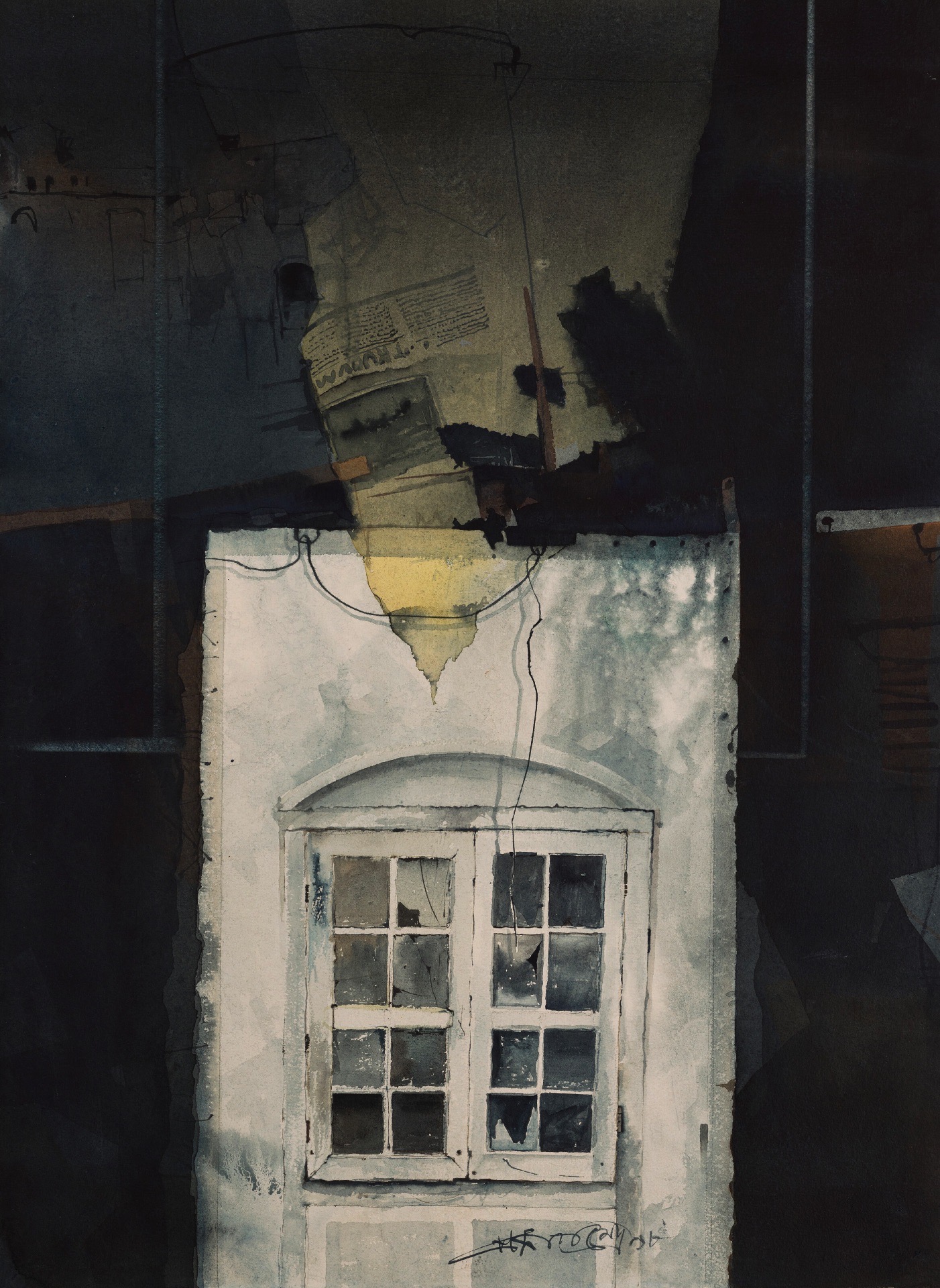Maitra, Pradip (Artist). Untitled, 1998 | Painting