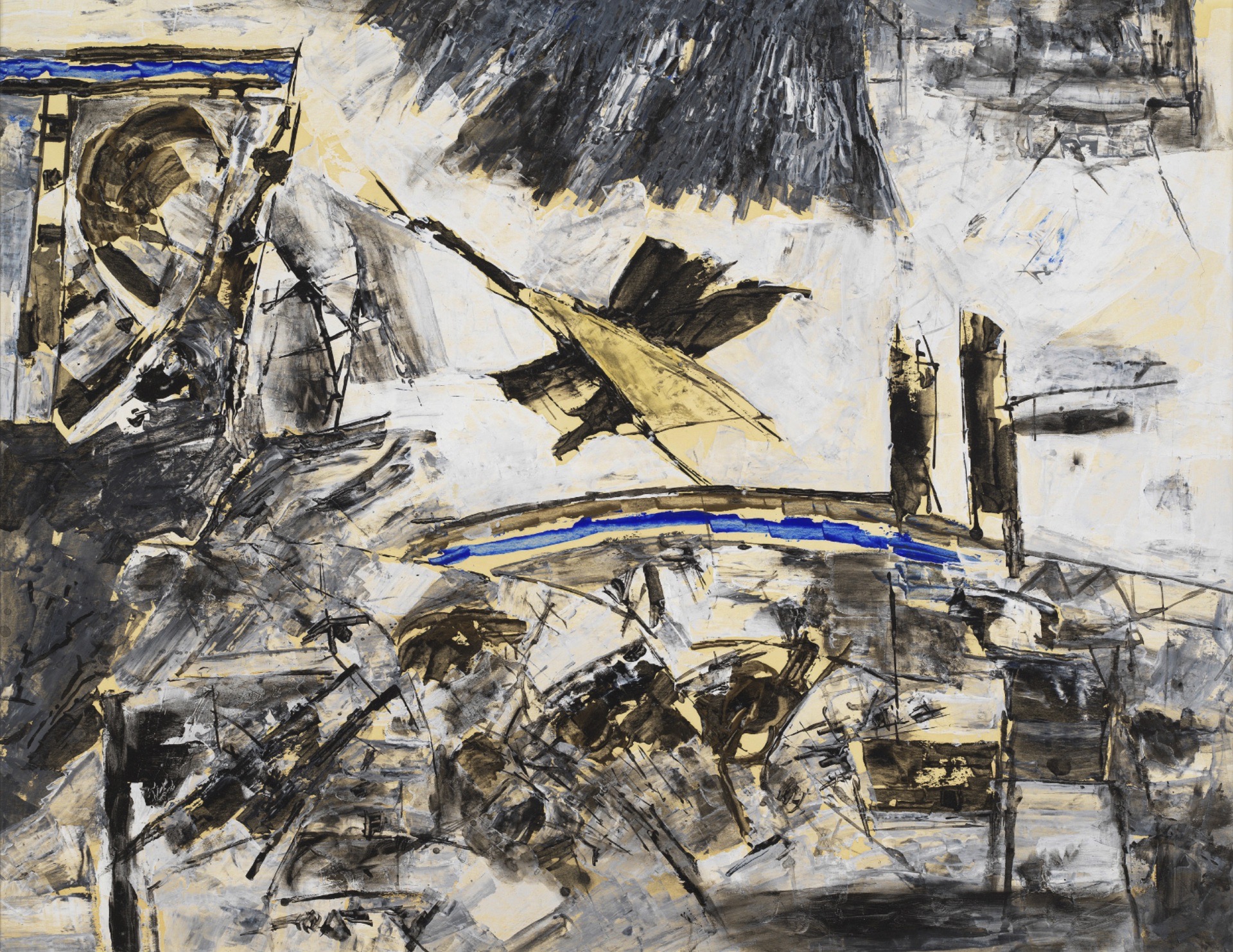 Ram Kumar (Artist). Untitled, 1992 | Painting