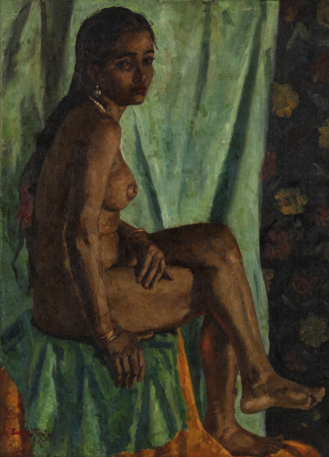 Satish Sinha (Artist), Untitled, Painting