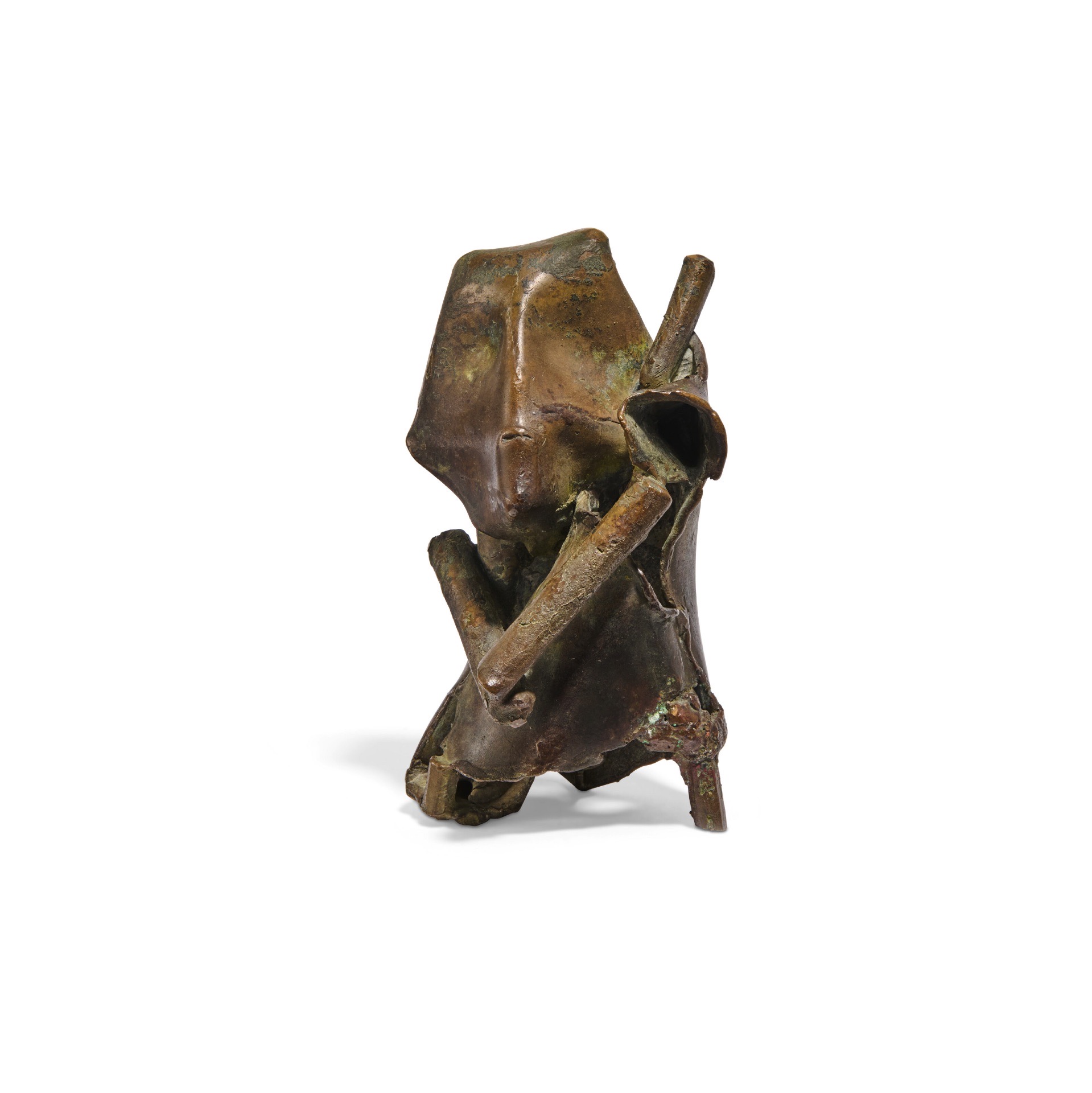 Hore, Somnath (Artist). Untitled (Kneeling Figure), n.d. | Sculpture, Ch.NeY/11.06.26, 2026 · Christie's