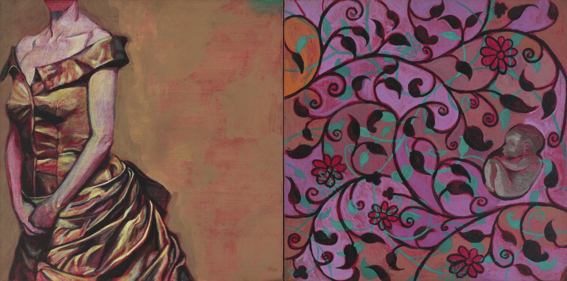 Sudarshan Shetty (Artist), Queen, 2002, Painting
