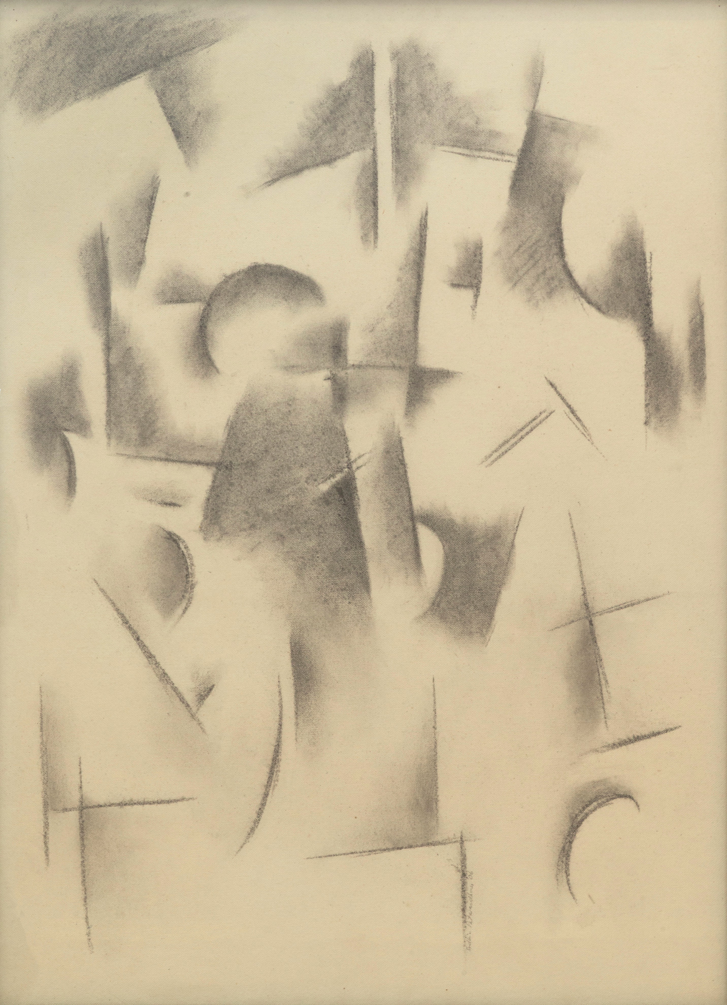 Patwardhan, Sudhir (Artist). Torso, 2006 | Drawing, Ar.Onl/13.07.26, 2006