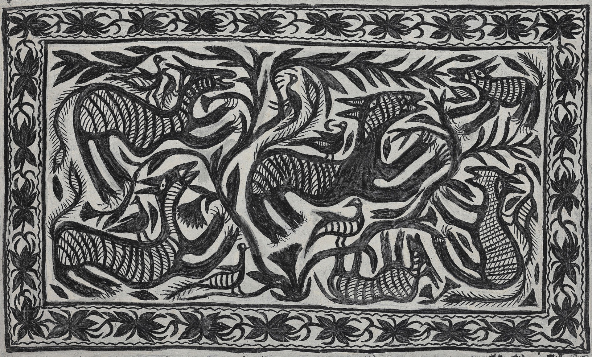 Prajapathi, Sugiya Devi (Artist). Untitled (Kohbar), 2021 | Painting