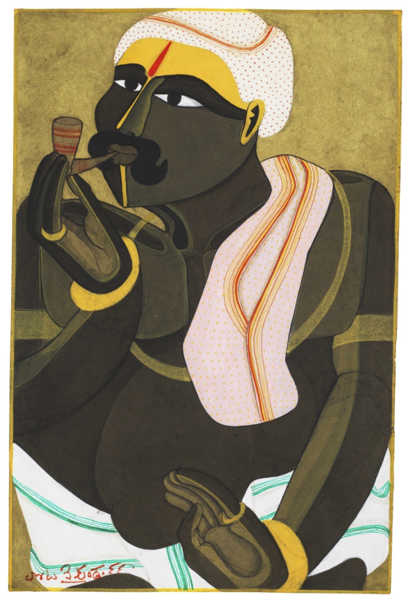 Thota Vaikuntam (Artist), Untitled, 1999, Painting