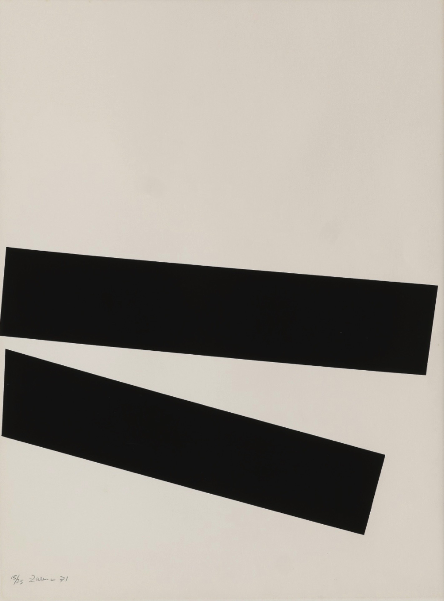 Hashmi, Zarina (Artist). Untitled, 1971 | Graphic Art/Print